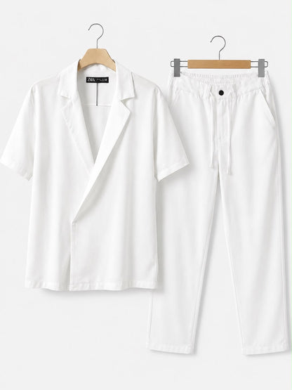 Linen suit