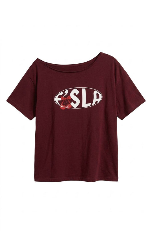 FASLY Soft Cherry Tee